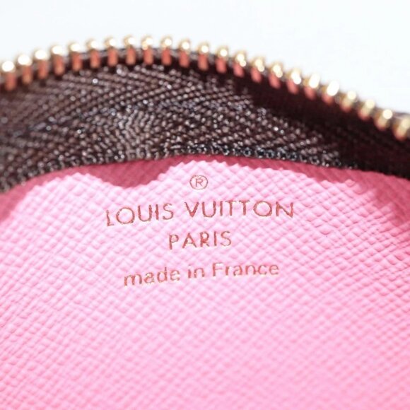 LOUIS VUITTON Vivienne Ice Skating Pochette Cles Coin Purse M82620 Auth 131842M - Picture 10 of 16